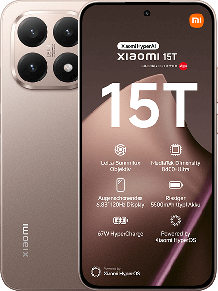 Xiaomi 15T Rose Gold